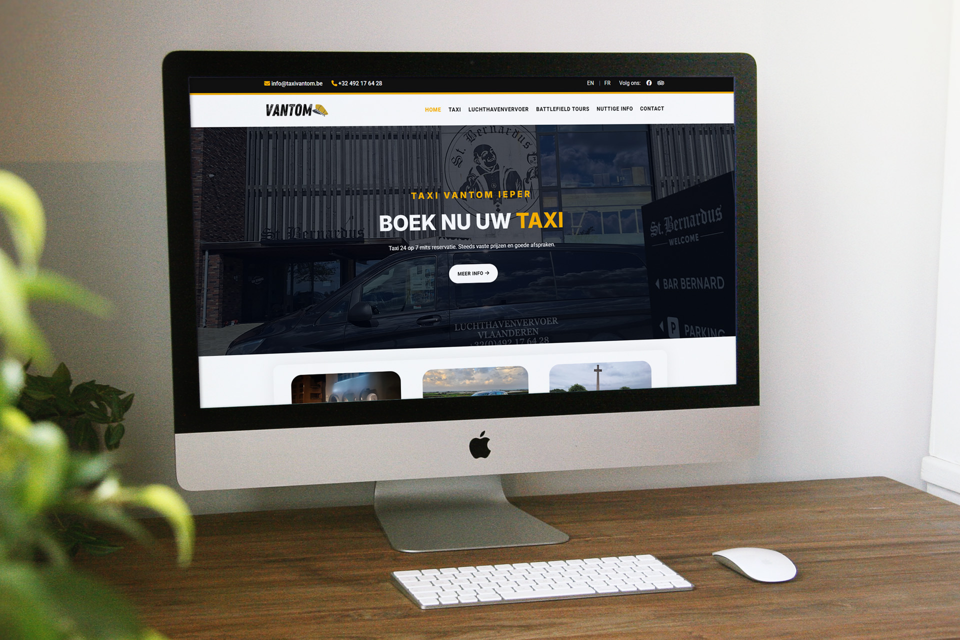 WEBDESIGN Taxi Vantom